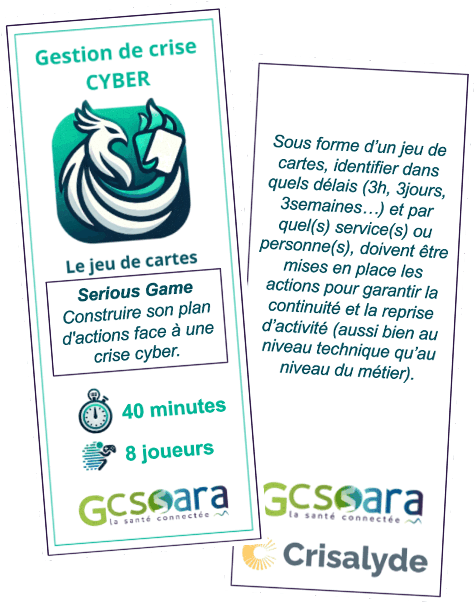 Jeu de cartes PCRA Cyber